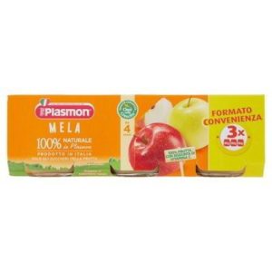 Plasmon Omogeneizzato Mela 3 x 80 g