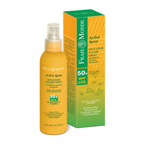 Solari Active Emulsione Solare Spray SPF50 di Frais Monde - immagine 2